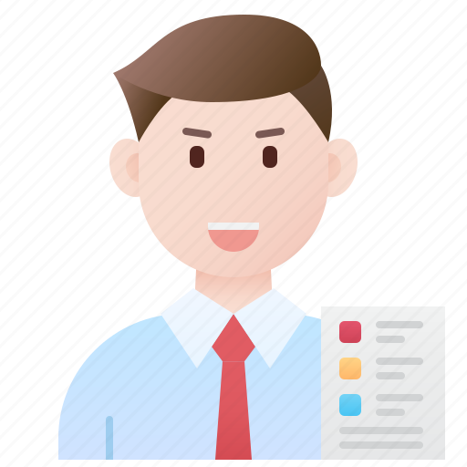 Businessman, employee, manager, office, salesman icon - Download on Iconfinder