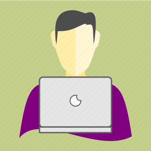 Freelancer, gamer, computer, designer, college, student, avatar icon - Download on Iconfinder