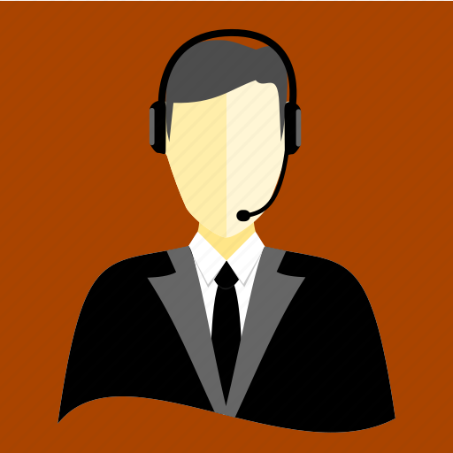 Announcer, broadcaster, receptionist, help, hotel, information, service icon - Download on Iconfinder