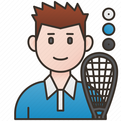 Activity, fitness, man, professional, squash icon - Download on Iconfinder