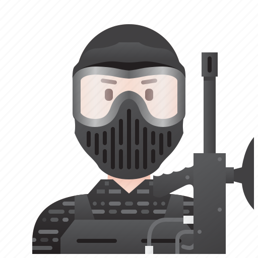 Action, game, paintball, teammate, uniform icon - Download on Iconfinder
