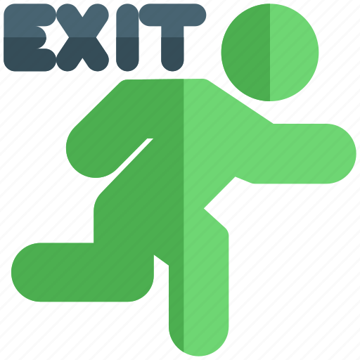 Exit, mall, emergency, shop, shopping, buy, sale icon - Download on Iconfinder