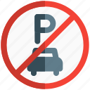 no, parking, mall, forbidden, car, service