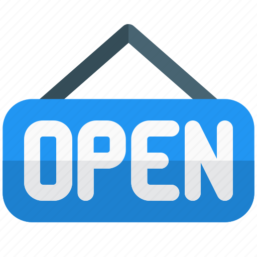Open, sign, mall, hanging, shop, buy, sale icon - Download on Iconfinder
