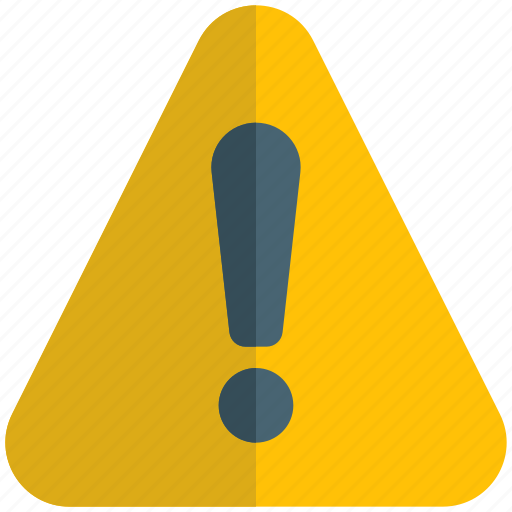 Warning, mall, attention, alert, exclamation, notification icon - Download on Iconfinder