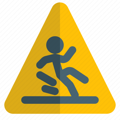 Wet, floor, mall, warning, slippery icon - Download on Iconfinder