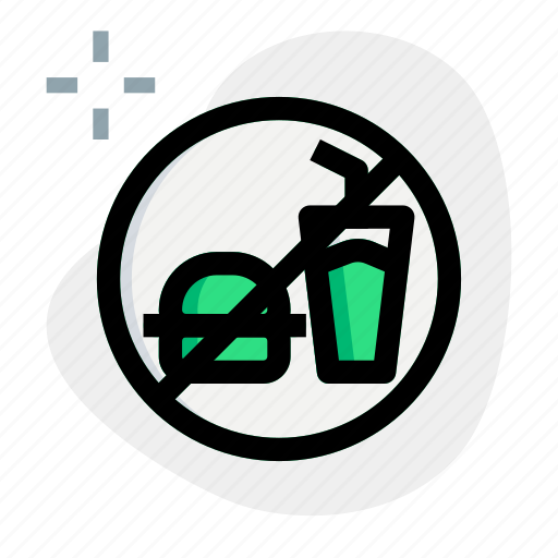No, eating, mall, eatery, forbidden, prohibited icon - Download on Iconfinder