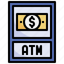 atm, transaction, signaling, bank, withdraw