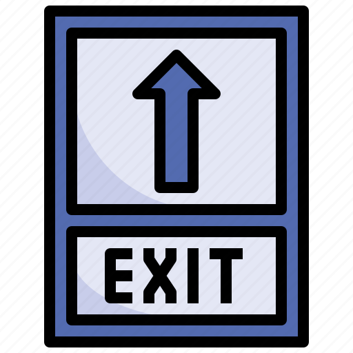 Exit, signaling, forward, arrowz icon - Download on Iconfinder