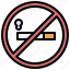 no, smoking, forbidden, cigarette, signaling 