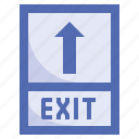 exit, signaling, forward, arrowz