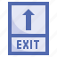 exit, signaling, forward, arrowz 