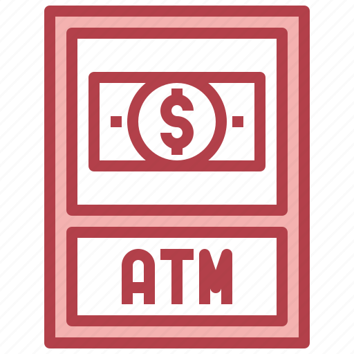 Atm, transaction, signaling, bank, withdraw icon - Download on Iconfinder