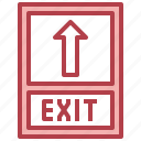 exit, signaling, forward, arrowz