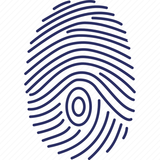 Biometric identification, dactylogram, fingerprint, fingers identity icon - Download on Iconfinder