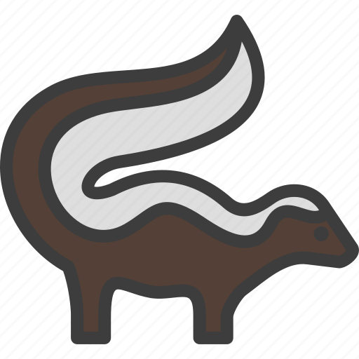 Animal, mephitidae, skunk, stink icon - Download on Iconfinder