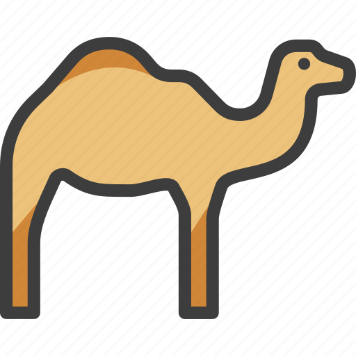 Arabian, camel, desert, dromedary icon - Download on Iconfinder