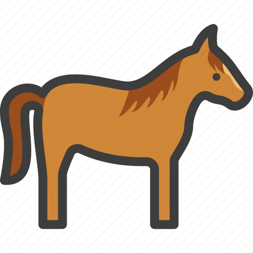 Horse, mustang, pony icon - Download on Iconfinder