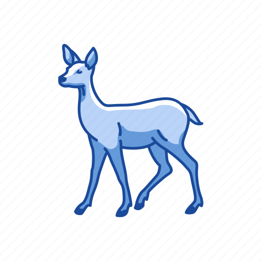 Animal, cheetal, chital, deer, doe, mammal icon - Download on Iconfinder