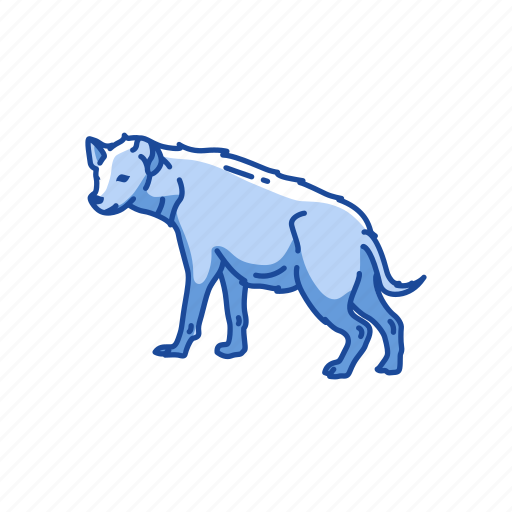 Aardwolf, animals, hyena, hyenas, mammal, scavenger icon - Download on Iconfinder