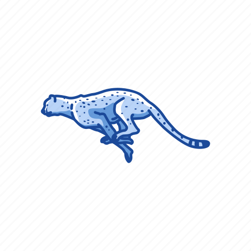 Animal, cat, cheetah, feline, mammal, rosette, wild cat icon - Download on Iconfinder