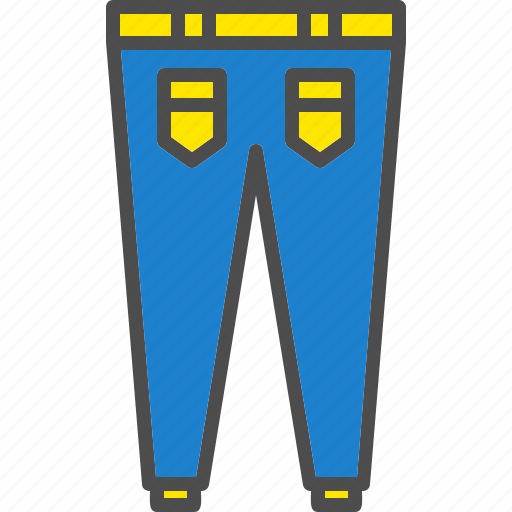 Clothes, clothing, garment, jean, jeans, pants, trousers icon - Download on Iconfinder