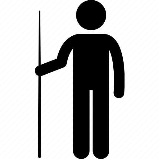 Cue, holding, man, player, pool, snooker icon - Download on Iconfinder
