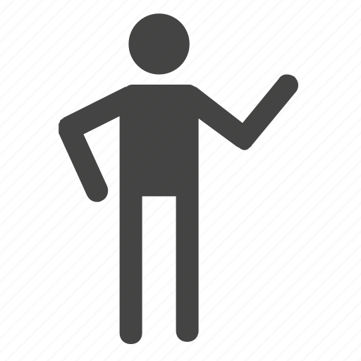 Man, person, posture, stick figure, stick man icon - Download on Iconfinder