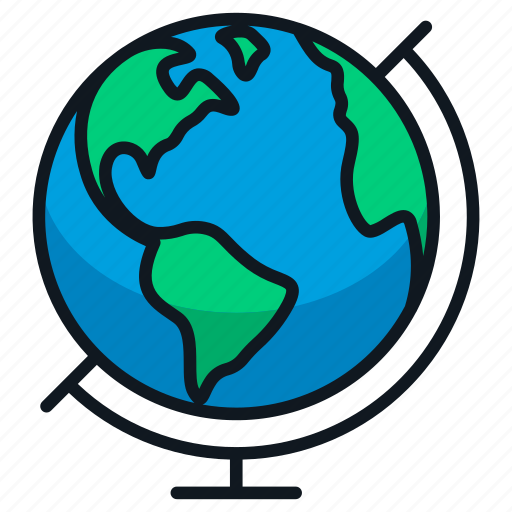 Earth, global, globe, map, travel icon - Download on Iconfinder