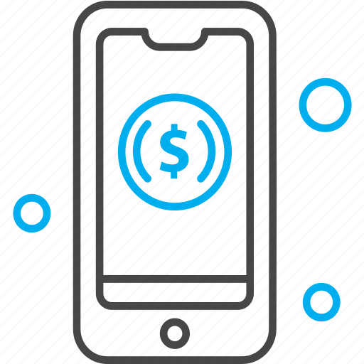 Dollar, management, mobile, phone icon - Download on Iconfinder