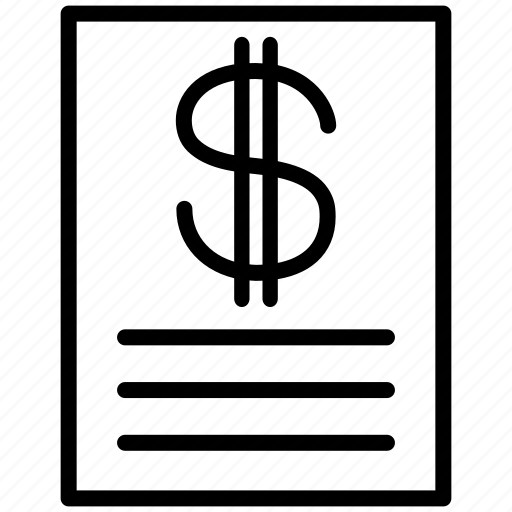Price-list, money, income, dollar, cash, cost, quote icon - Download on Iconfinder