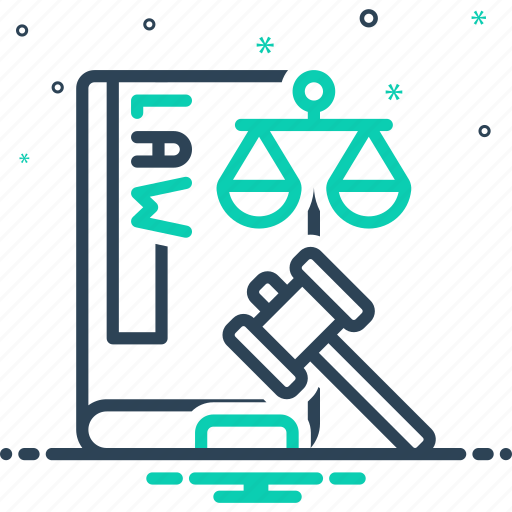 Law, legitimate, statutory, juridical, juristic, justify, authorized icon - Download on Iconfinder