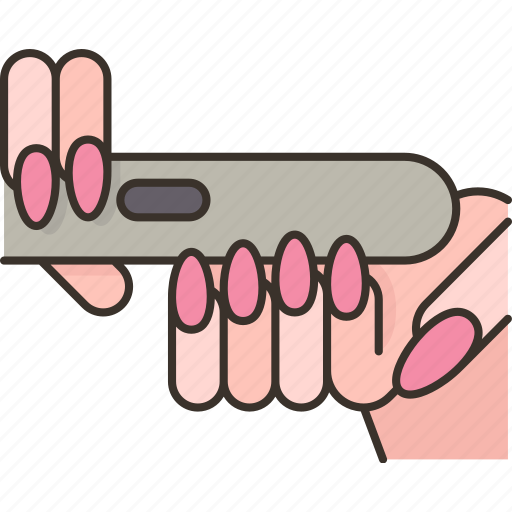 Nails, file, fingers, manicure, hygiene icon - Download on Iconfinder