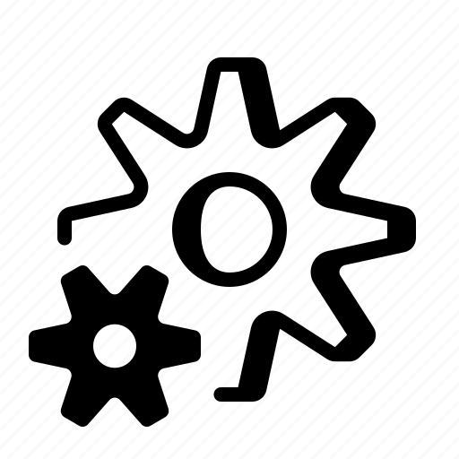 Gears, cogs, configuration, mechanism, mechanics icon - Download on Iconfinder