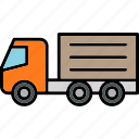 cargo, truck, delivery, shipping, transport, vehicle, icon