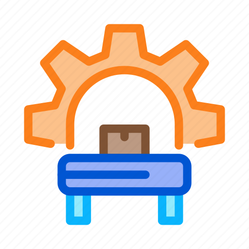 Computer, conveyor, equipment, manufacturing, process, products, settings icon - Download on Iconfinder