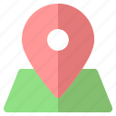 gps, location, map, pin, push