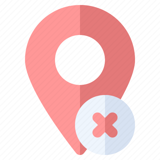 Gps, location, map, pin, wrong icon - Download on Iconfinder