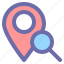 gps, location, map, pin, search 