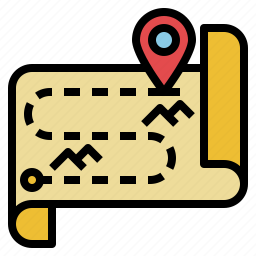 Finish, gps, location, map, pin, placeholder, route icon - Download on Iconfinder