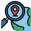 location, maps, placeholder, point, search 