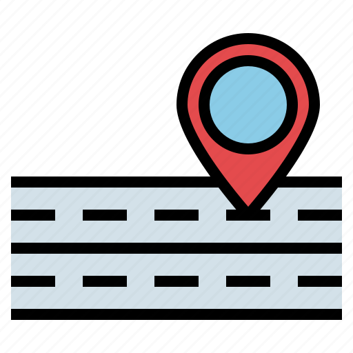 Gps, location, maps, pin, street, transportation icon - Download on Iconfinder