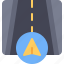 road, route, direction, map, arrow 