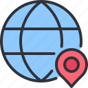 world, map, pin, earth, location