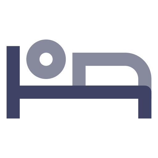 Bed, map, marker, room, sleeping icon - Download on Iconfinder