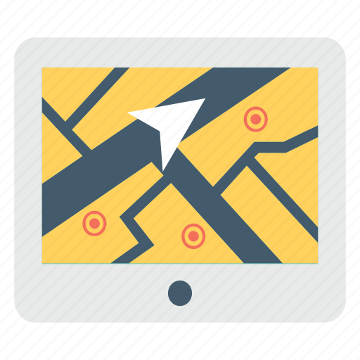 Destination, gps, navigation, online maps, online navigation icon - Download on Iconfinder