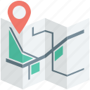 gps, location, map, marker pin, navigation