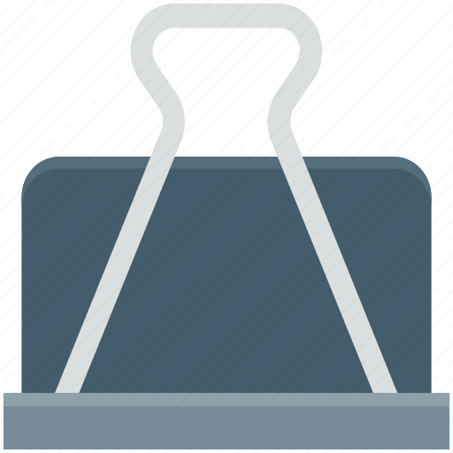 Office supply, paper clamp, paperclip, school supply, stationery icon - Download on Iconfinder