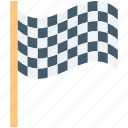 checkered flag, ensign, flag, racing flag, signal