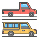 buses, pickup, trucks, bus, car, travel, mini, vehicle
